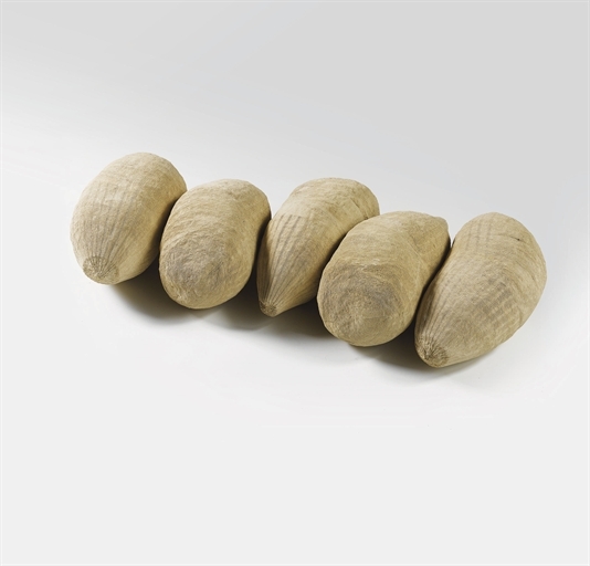 Socks (five) by Gabriel Orozco, 1995