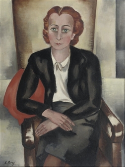 Seated woman - Else Berg