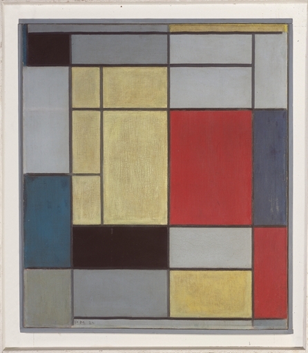 Piet Mondrian | Composition I | MutualArt