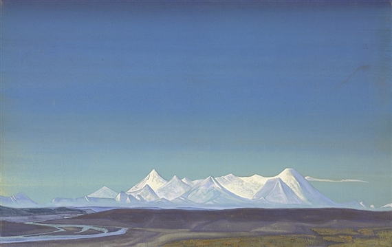 The Greatest and Holiest of Tangla from the 'Shambhala' series by Nicholas Roerich, 1929