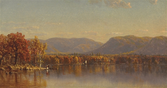Lake Sunapee, New Hampshire: A Study by Sanford Robinson Gifford, circa 1860-61