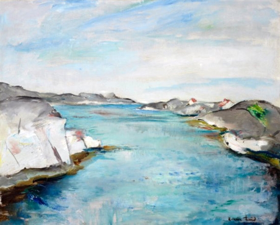 Skjærgårdslandskap by Henrik Lund