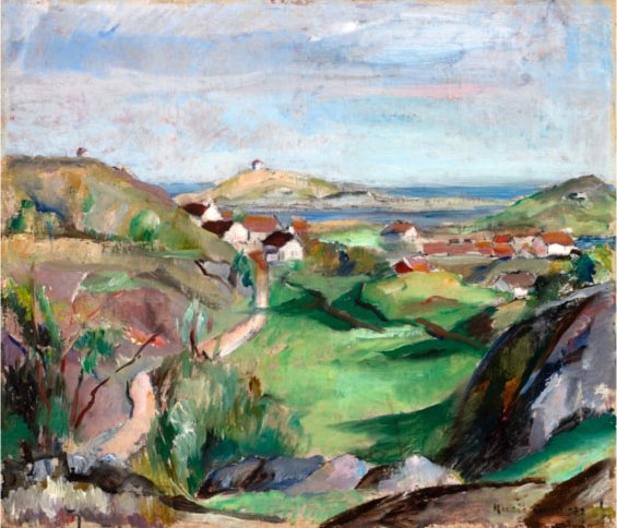 Fra Lodshavn 1932 by Henrik Lund, 1932
