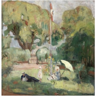 Fra haven hos Tetzen Lund, Danmark - Henrik Lund