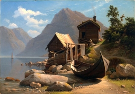 Knud Andreassen‏ Baade (Norwegian, 1808 - 1879)
