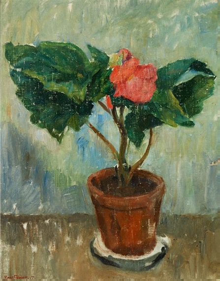 Pot plant by Carl Fischer, 1917