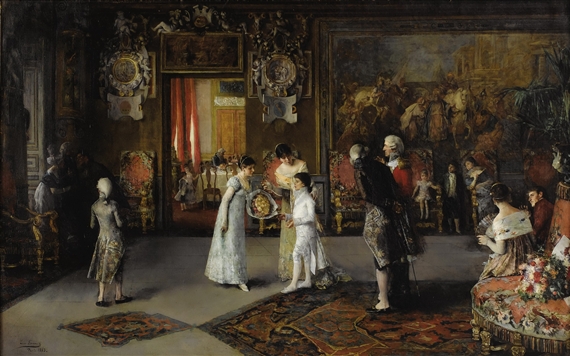 The Presentation by Luis Jiménez y Aranda, 1883