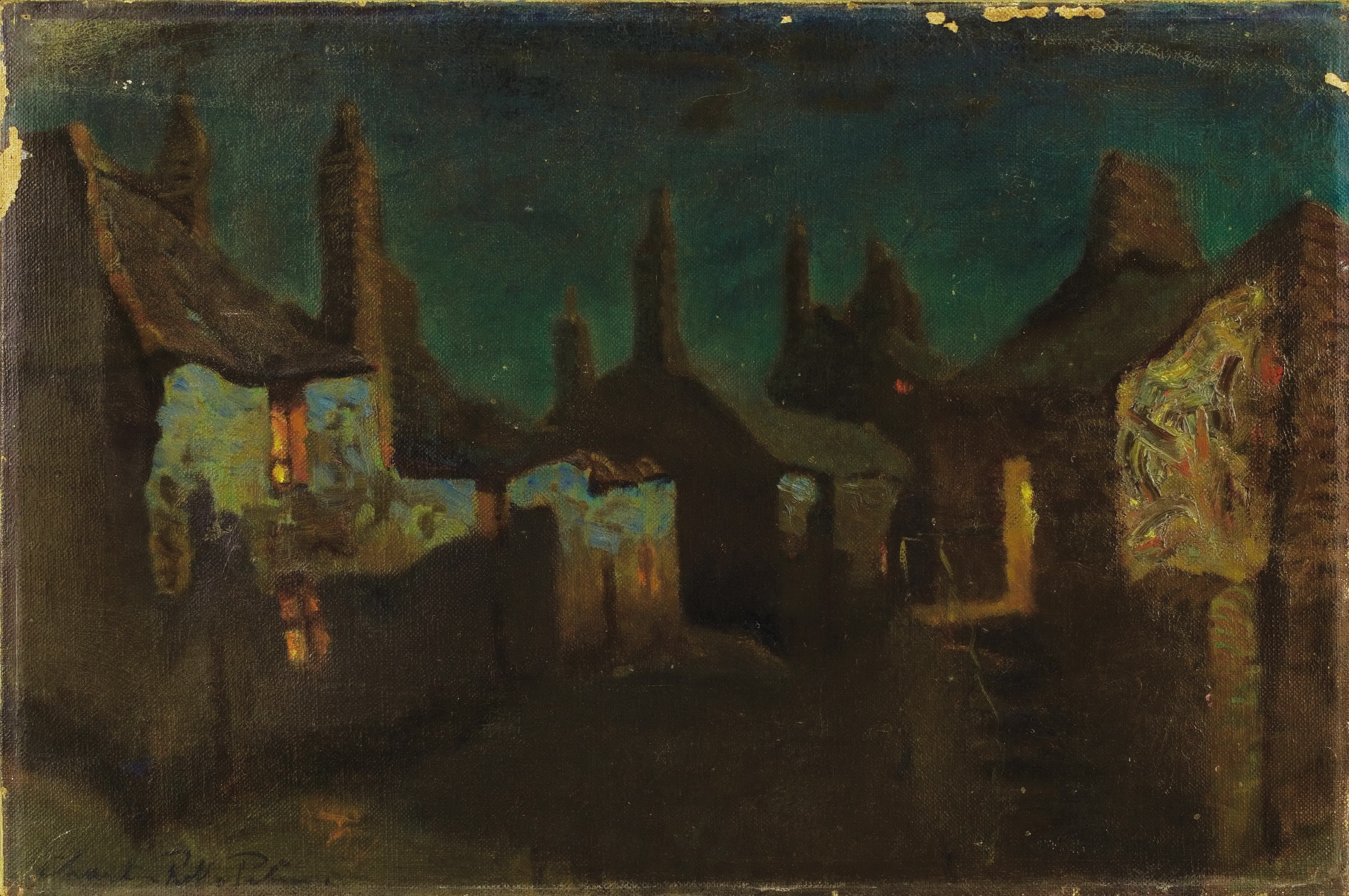 Charles Rollo Peters | California Nocturne | MutualArt