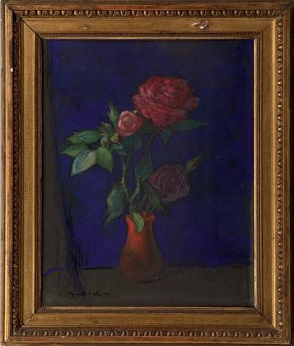 Bouquet de fleurs by Edgar Chahine