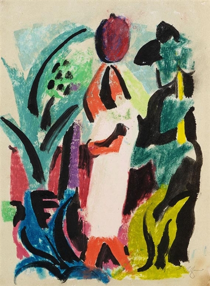 Nordafrikanische Szene