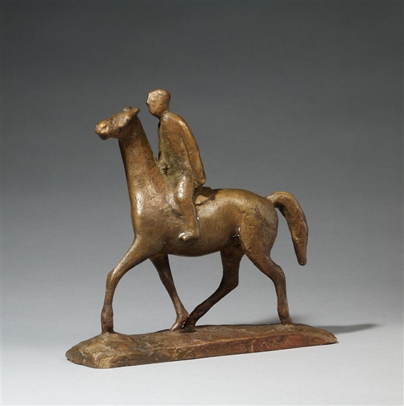 Trabender Reiter by Gerhard Marcks, 1943