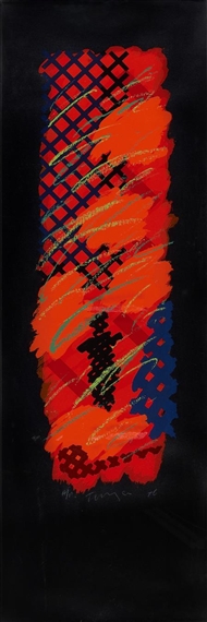 BLACK VENUS by William Tillyer, 1972