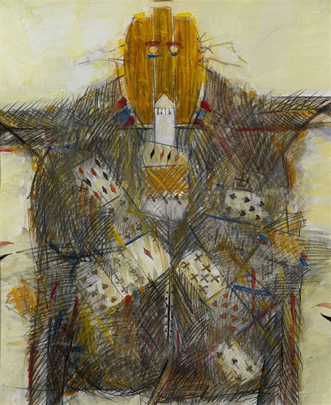 Untitled by Vladimir Nikolaevich Nemukhin, 1989