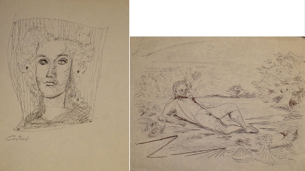 2 Dessins à la plume