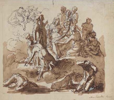 Antoine Rivalz | Allégorie de la mort | MutualArt