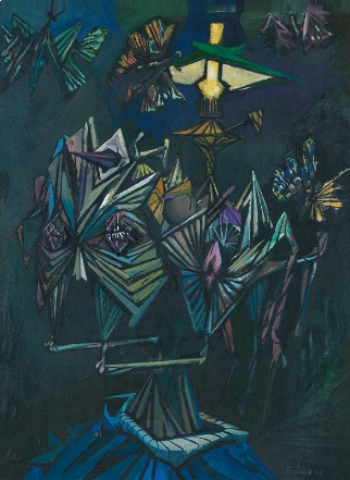 Le veilleur de nuit d'Arles by Lucien Coutaud, 1946