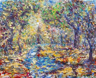 Colors of Summer, Matilija Creek - John August Dominique