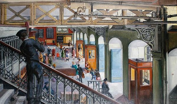 Russell Reeve | Fenchurch Street Station (1965) | MutualArt