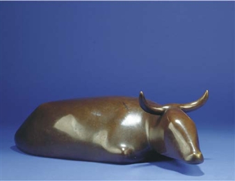 Grosse liegende Kuh - Ewald Mataré