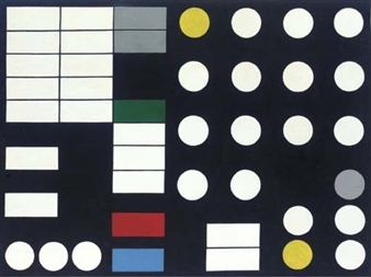 Schematische Komposition - Sophie Taeuber-Arp
