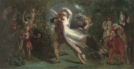 Theodore von Holst | Dance macabre, a scene inspired by Goethe's Faust ...