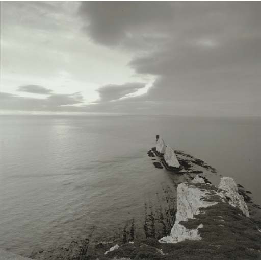 Artwork by Fay Godwin, The Needles, Isle of Wight, Made of gelatin silver print