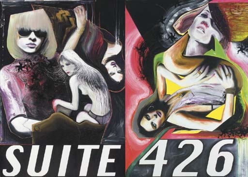Diptych: Suite 426 by Kirsten Glass, 2000