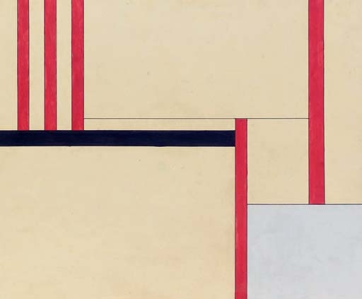 Fonction de lignes by Georges Vantongerloo