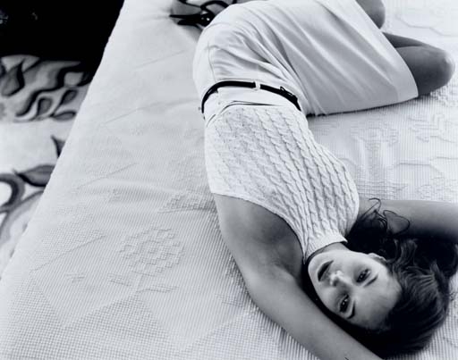 2 Works: Christy Turlington, British Vogue, Los Angeles, CA, 1994, from the Self-Portrait series by Kurt Markus