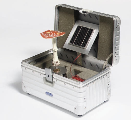 Small Mushroom Suitcase (Red) by Carsten Höller, 2001