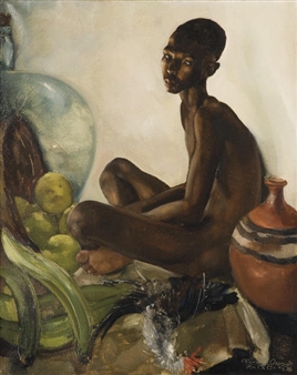 Garçon assis - Clement Serneels