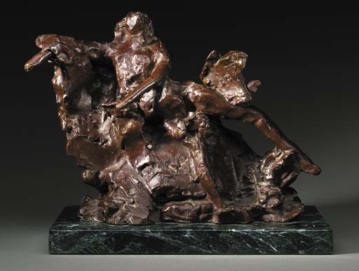 Artwork by Reuben Nakian, Nymph and Goat