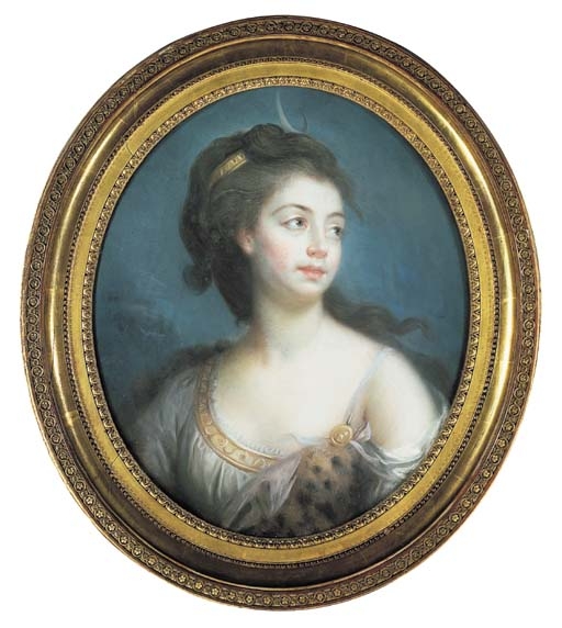 Élisabeth Vigée Le Brun | An allegorical portrait of a lady as Diana ...