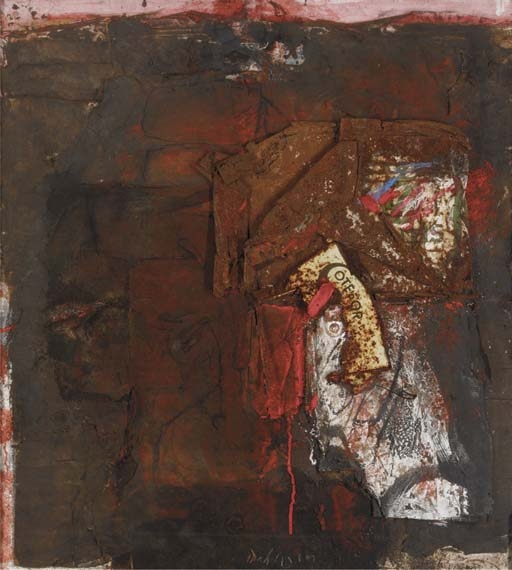 Ohne Titel by Karl Fred Dahmen, 1963