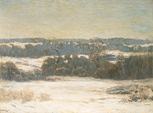 Winter Tones by Leonard Ochtman, 1915