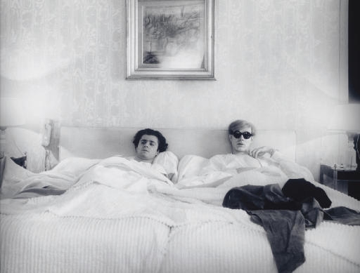 Harry Shunk | Andy Warhol and Gerard Malanga (1965) | MutualArt