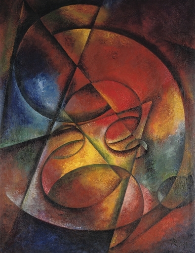 Roter Gong, Rote Stimme by Thomas Ring, 1920