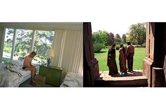 EAST HAMPTONS, LONG ISLAND / LODHI GARDENS, NEW DELHI, from HOMELANDS - Sunil Gupta