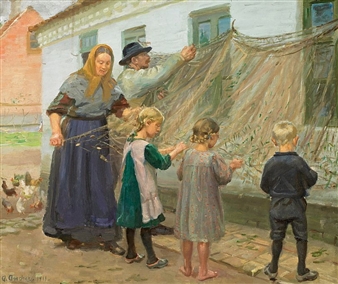 Unravelling the nets - Anna Kirstine Ancher
