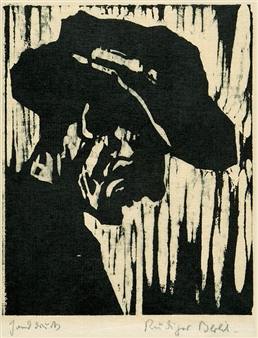 Frau mit Hut - Rüdiger Berlit