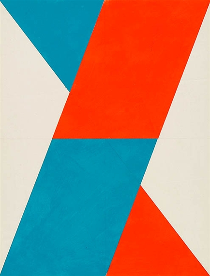 Faltgrafik. by Hermann Glöckner, 1977