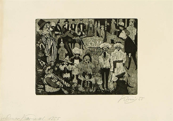 Dresdner Karneval 1955. by Hans Körnig, 1955