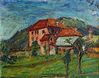 Rotes Haus bei Maria Saal - "Herndlstiftung" - Herbert Boeckl