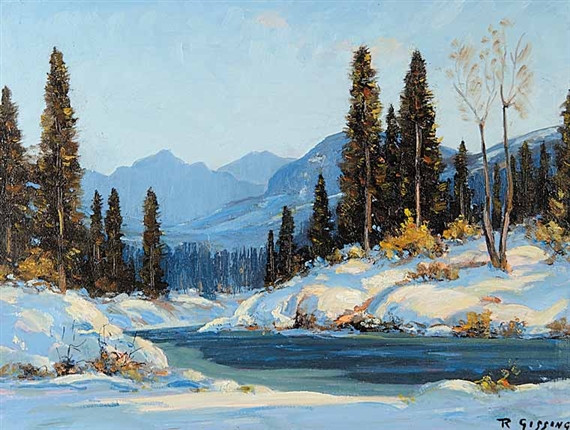 Untitled - Winter Splendour by Roland Gissing