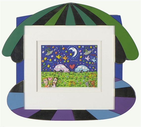 *＊*…James Rizzi 『 FROWERS 』*＊*…LOVEBIRDS Sculpture 