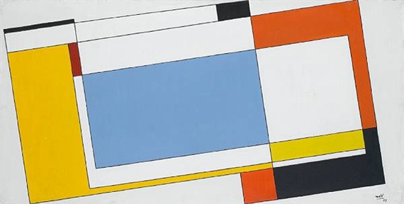 Composición abstracta 1957 by Juan Melé, 1957