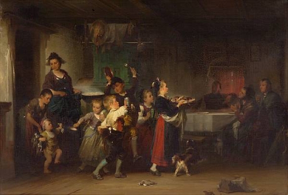 The children's feast by Jakob Grünenwald