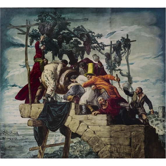 El vendedor de vino (The Wine Seller) by José Mariá Sert y Badiá