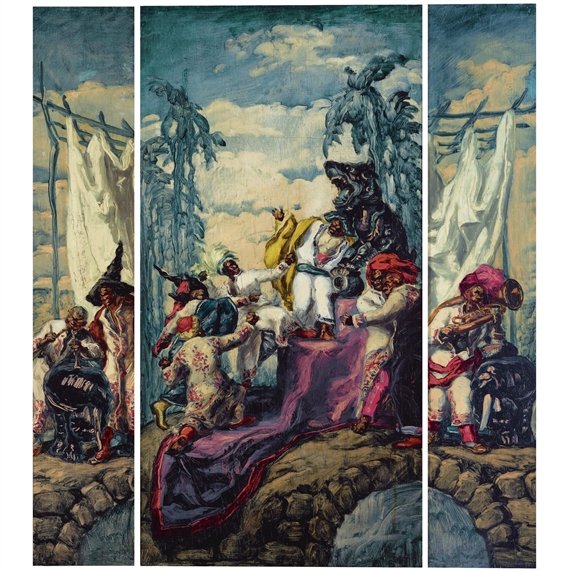 El Verano - Africa (Summer - Africa) by José Mariá Sert y Badiá, circa 1917