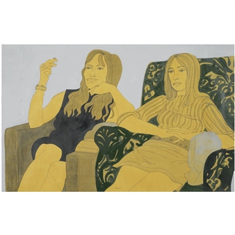 mother and daughter - Alasdair Gray
